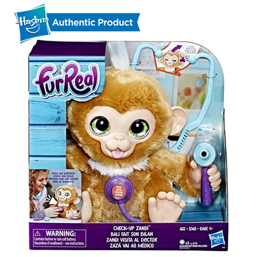 Hasbro FurReal Friends Walkalots большой Wags Единорог кошка, большая собака, котенок, Lil' Wags кролик, ходунки мех Домашние животные игрушки и подарки для детей - Цвет: HSB-E0367