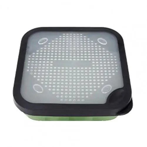 Lure Case Large Capacity Breathable Green Waterproof Fishing Lure Portable Bait Storage Box Multi-purpose Mixed Tray for Outdoor S