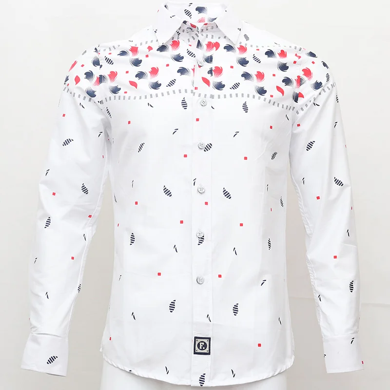 Рубашка с вышивкой camisa masculina, мужские рубашки с длинным рукавом, хлопковые рубашки для мужчин, рубашки для мальчиков
