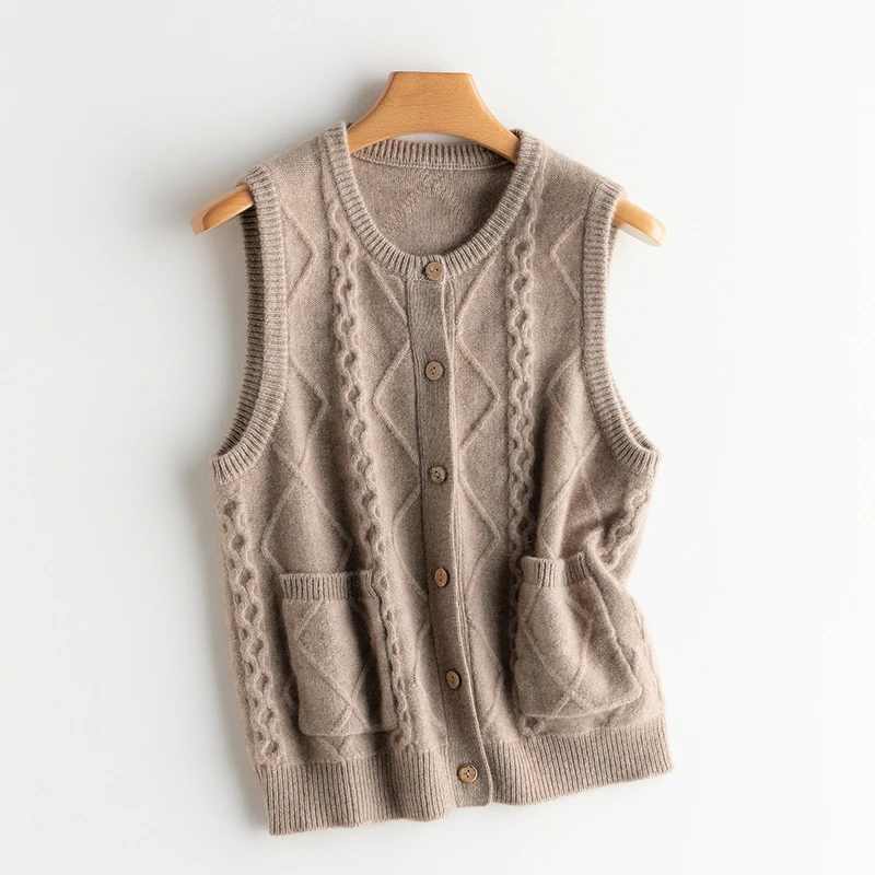 Winter/Autumn 100% Pure goat Cashmere Knitted
