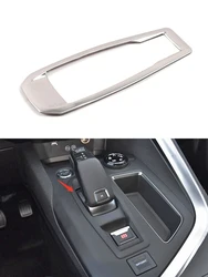 Couvercle de garniture de panneau de tête d'engrenage de voiture pour Peugeot 5008 GT 2017 2018 2019 2020, cadre de décoration, accessoires d'intérieur de voiture 