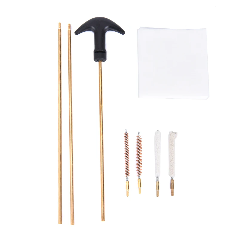 

1Set Rifle Gun Cleaning Kit Set 5.5/635 Cleaning Rod Nylon Brush Cleaner Gun Accessories Clean Tools