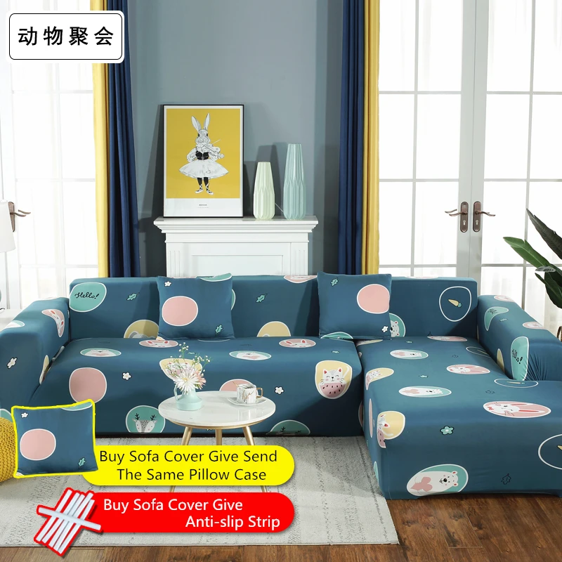 Slipcovers Sofa cover all-inclusive slip-resistant sectional elastic full Couch Cover sofa Towel Single/Two/Three/Four-seater