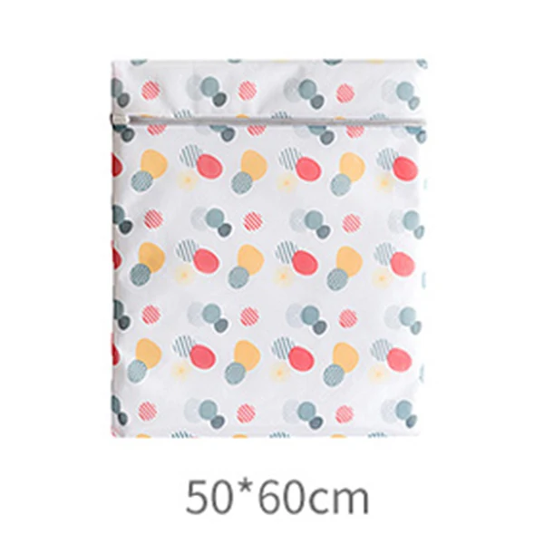50cmx60cm Мешок для стирки сетчатый мешок для стирки деликатные ткани нижнее белье одежда бюстгальтер носки сетчатый мешок для ванной - Цвет: 50cmx60cm