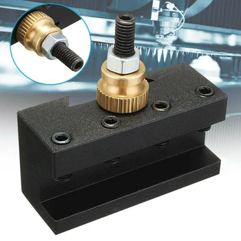 

Quick Change Durable Useful Post Holder Mini Lathe 1/4-1/2 Portable Brass Milling Professional Drill Turning Tool Metal Working