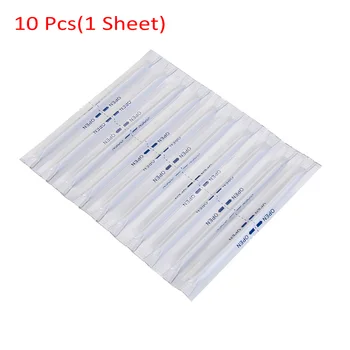 

10 Pcs Makeup Cotton Swabs Wet Alcohol Cotton Swabs Double Head Cleaning Stick Skin Care Cleaning Disposable Applicator