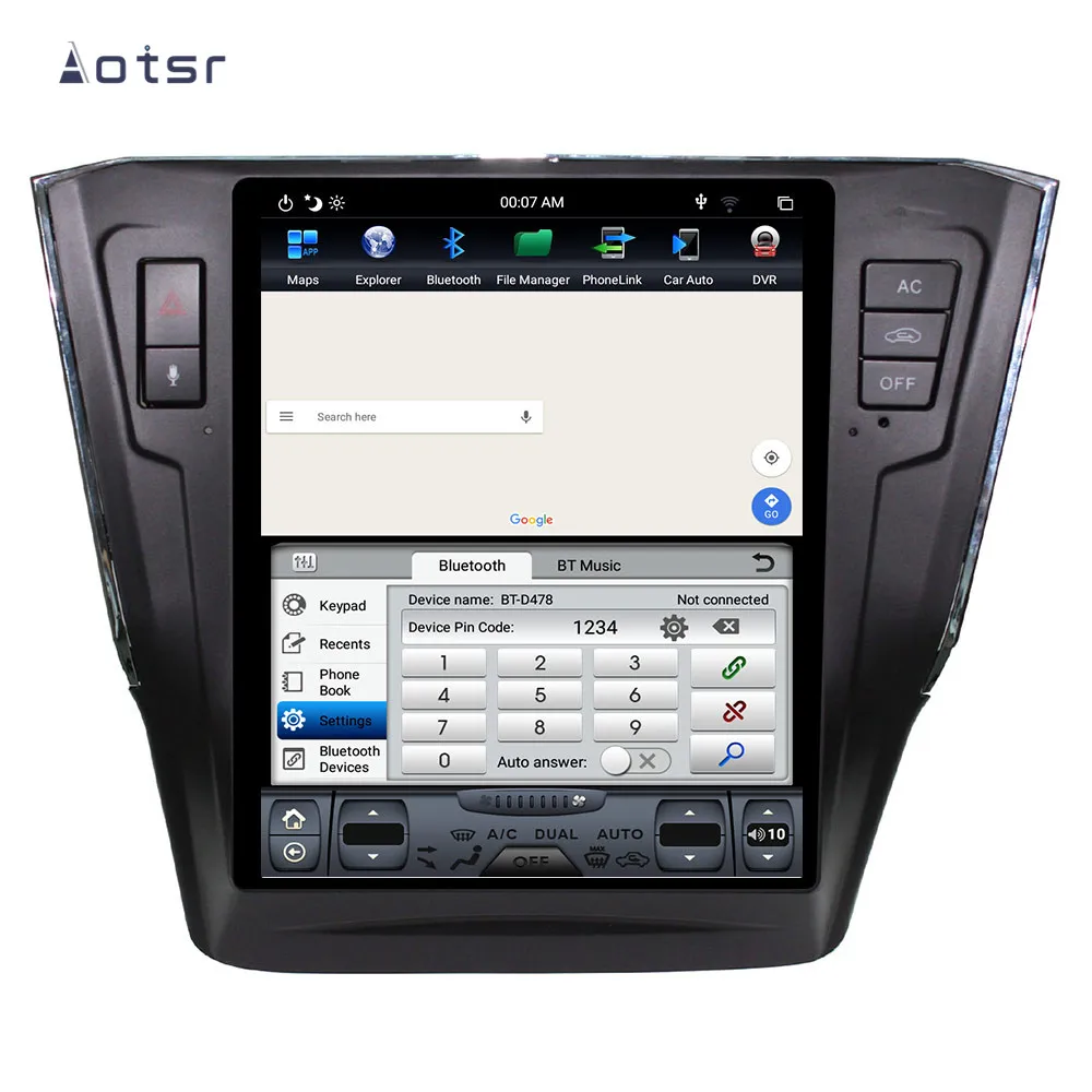 AOTSR Android 8,1 Tesla вертикальный DSP ips HD экран Автомобильный gps навигатор для Volkswagen Passat 7+ WiFi мультимедийный проигрыватель аудио