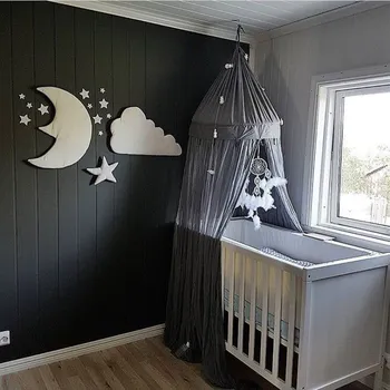 

3pcs/set Ins 3D Moon Cloud Star Wall Stickers Nordic Style Children Room Decorations Baby Bed Tent Hanging Ornament Photo Props