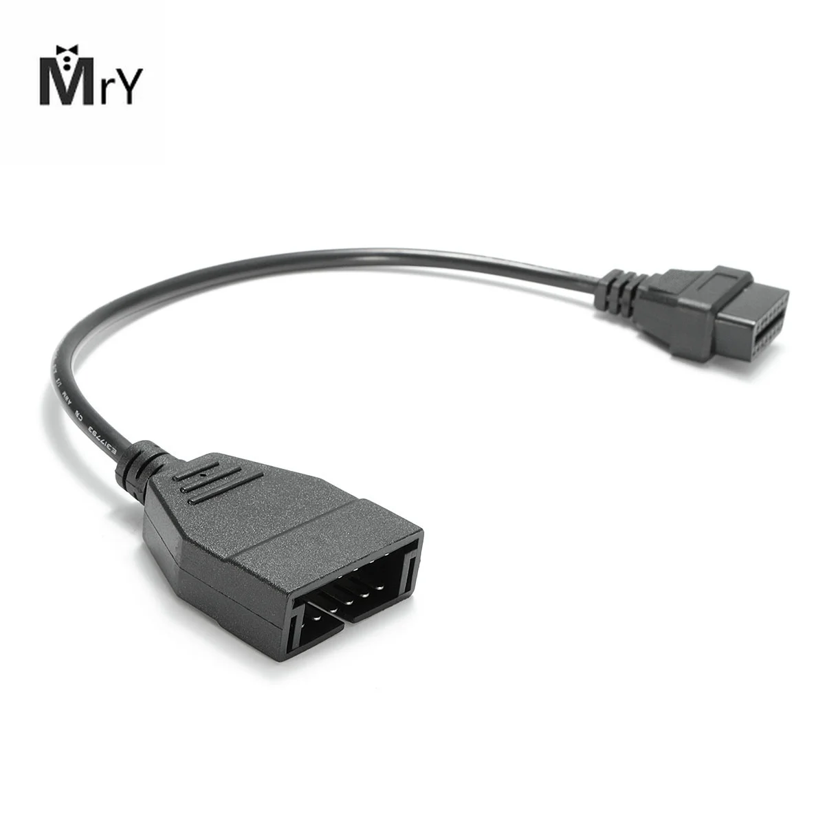 Best New Convertor Adapter Cable Diagnostic Scanner OBD 12 Pin OBD1 to 16 Pin OBD2 Convertor Adapter Cable Diagnostic Scanner