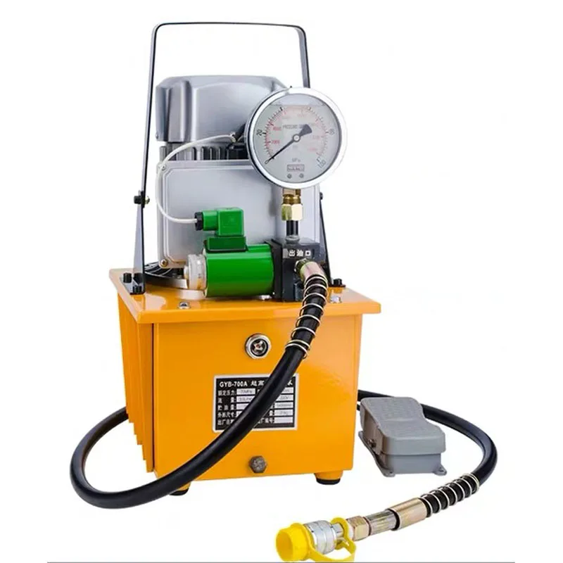 GYB-630B/700A 750W Electric Hydraulic Pump Ultra High Pressure Electric Pump Hydraulic Oil Station High Pressure Oil Pump tools