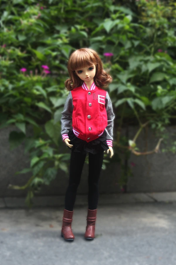 1/6 1/4 1/3 BJD Кукла Одежда бейсбольная куртка пальто для BJD/SD аксессуары MSD SD13, не включены куклы, обувь, парик и другие A0855