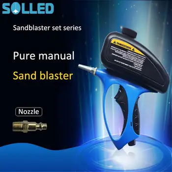 

Anti-rust Sandblaster Air Compressed Glass Tombstone Sandblasting Machine with Small Nozzle