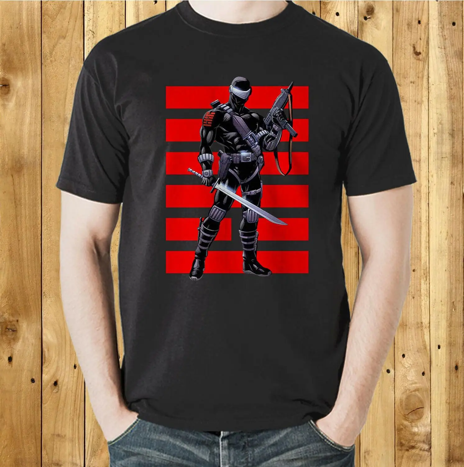Змеиные глаза G.I. Gi Joe ниндзя комикс мультфильм тройник новый дизайн мужские топы