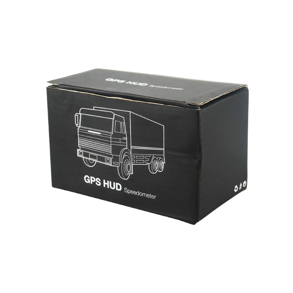 Цифровой C90 gps Скорость ometer Дисплей автомобиля Hud трекер Цифровой walkie talkie автомобильное одометра тележки в режиме реального времени с более чем Скорость Предупреждение автомобиль часы