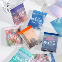 Kawaii Cute Stickers Book Stationery Aesthetic Scrapbook Decorative Journal Student Supplies Office Accessories Bookmark