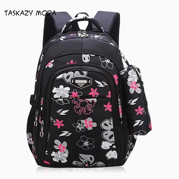 

2020 Floral Girls Backpacks School Bags For Girls Set children school bags Children's Backpack Kids Backpacks school backpack