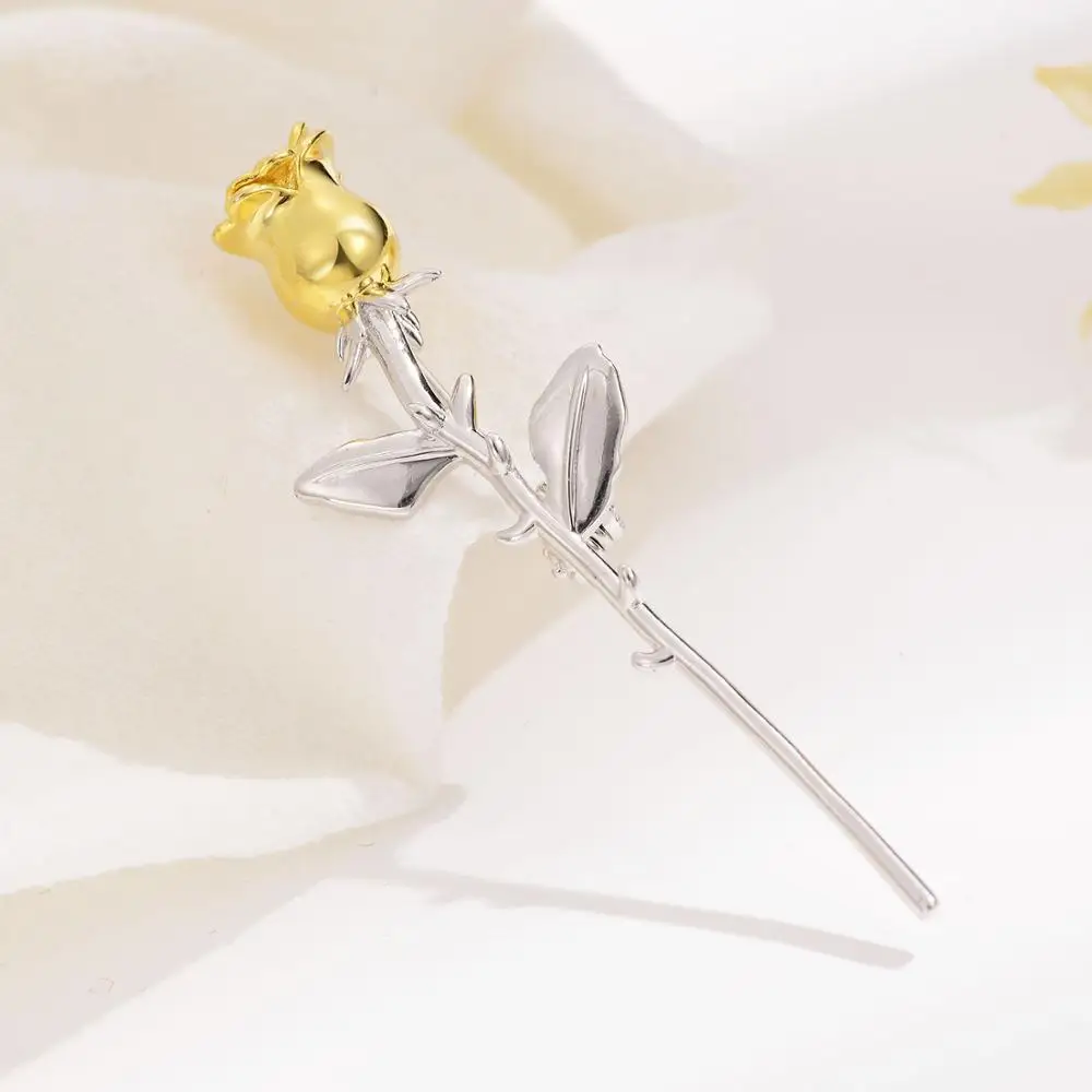 Букет эмаль броши Металлические модные цветы свадебные булавки брошки для