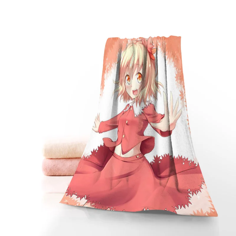 

Горячая Распродажа аниме на заказ Aki Sizuha-Aki Minoriko 35x75 см ежедневные упражнения фитнеса быстросохнущее полотенце из микрофибры для лица