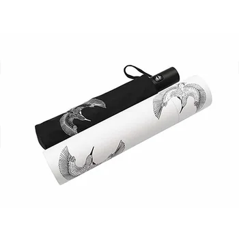 

Wind Resistant Fully-Automatic Umbrella Rain Women For Men 3Folding Gift Parasol Compact Travel Business Car Umbrella easy close