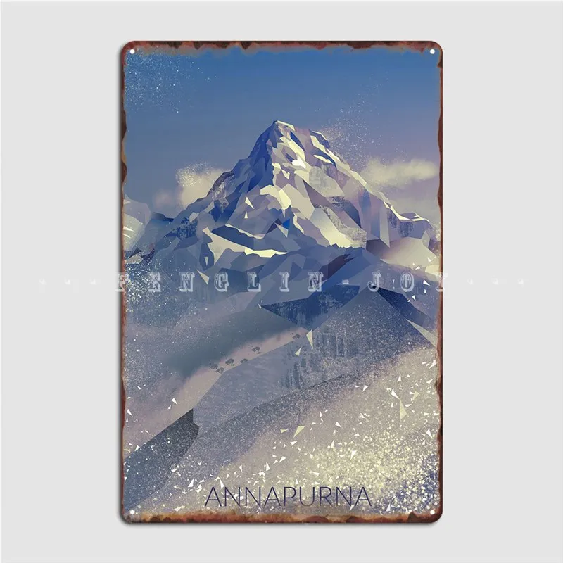 

Annapurna Metal Sign Poster Kitchen Designing Wall Mural Tin Sign Poster