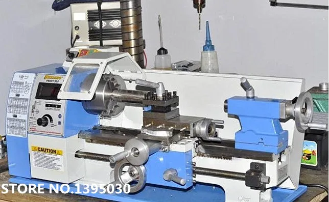 

1PC Mini Lathe Variable Speed Readout Lathe Metal Working Machine LV180X300 Micro Lathe Machine 220V