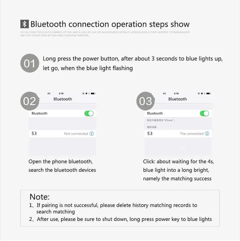 Мини Портативный 7 секций Регулируемый Bluetooth S3 палка для селфи для IOS и Andriod монопод для селфи для смартфона D35