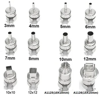 

1PCS 850 Universal Nozzle Soldering station Hot Air Stations Gun Nozzles for 858D Welding Nozzles