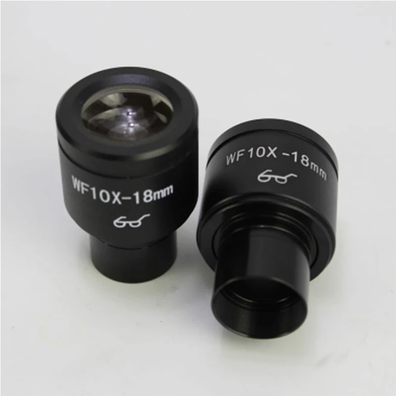 Окуляр биологического микроскопа WF5X WF10X WF15X WF16X WF20X WF25X линзы для аксессуары широкоугольный объектив