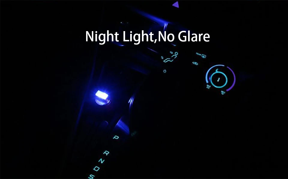 USB светодиодный свет украшение автомобиля интерьер Bling автомобиль аксессуары для девочек украшение для приборной доски Модифицированная автомобильная лампа с рассеянным светом