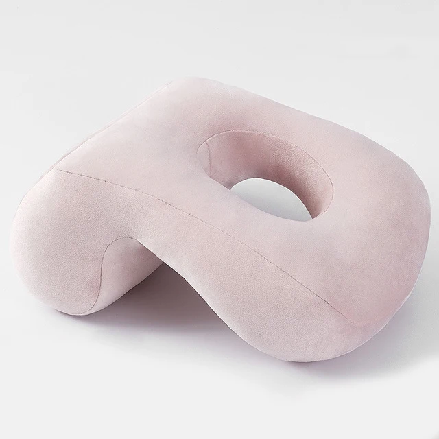 Light Pink Новинка, подушка с эффектом памяти, хлопок, для офиса, полдень, Подушка для сна, дышащая, настольная, Подушка для сна, медленный отскок, свободные руки, подушка для тела - Цвет: Light Pink
