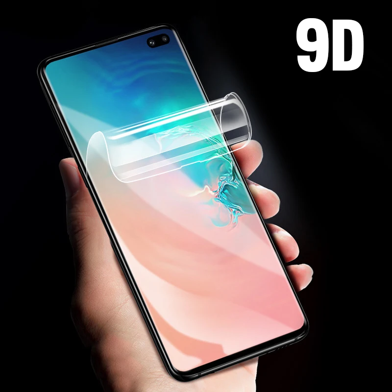9D Передняя и задняя Гидрогелевая пленка для samsung Galaxy S8 S9 S10 Plus Защита экрана для samsung S7 Edge s10e note 9 8(не стекло