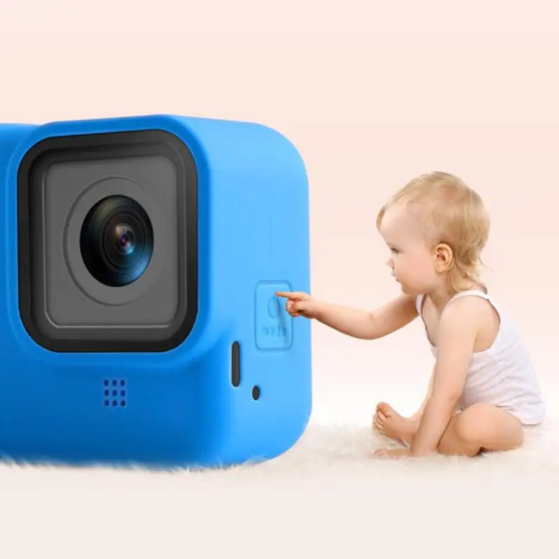Силиконовый защитный чехол для камеры Gopro 8 Hero Action camera Мягкий защитный чехол V0C6