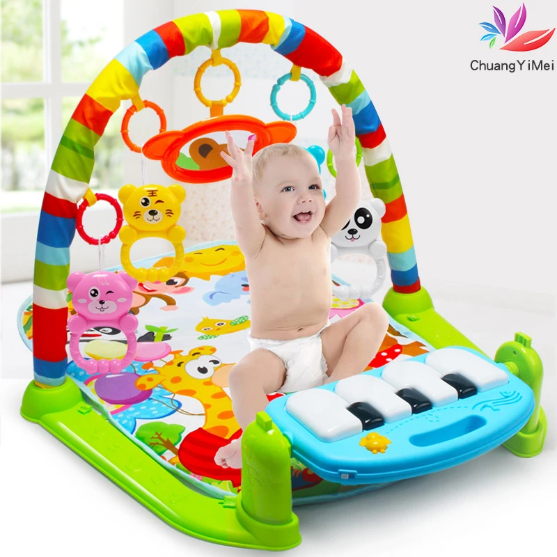 baby activity mat with piano