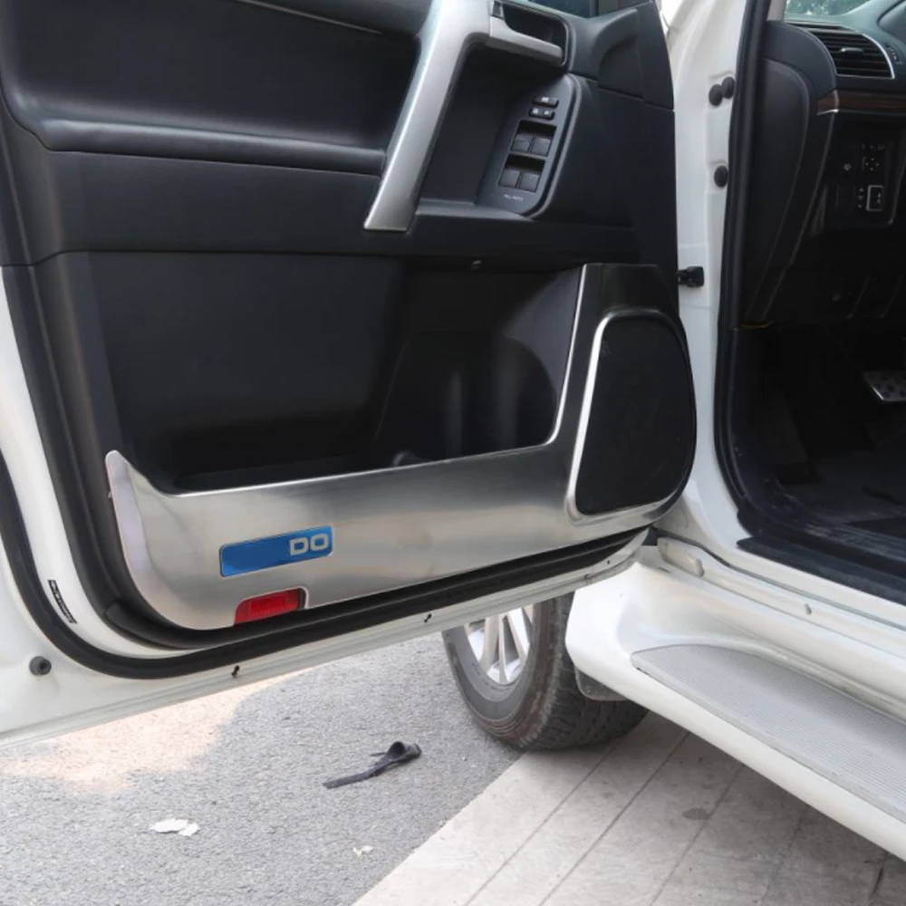 Gelinsi для Toyota Prado 2010- автомобильный защитный чехол для двери, защита от ударов, накладка декоративная рамка, аксессуары для интерьера