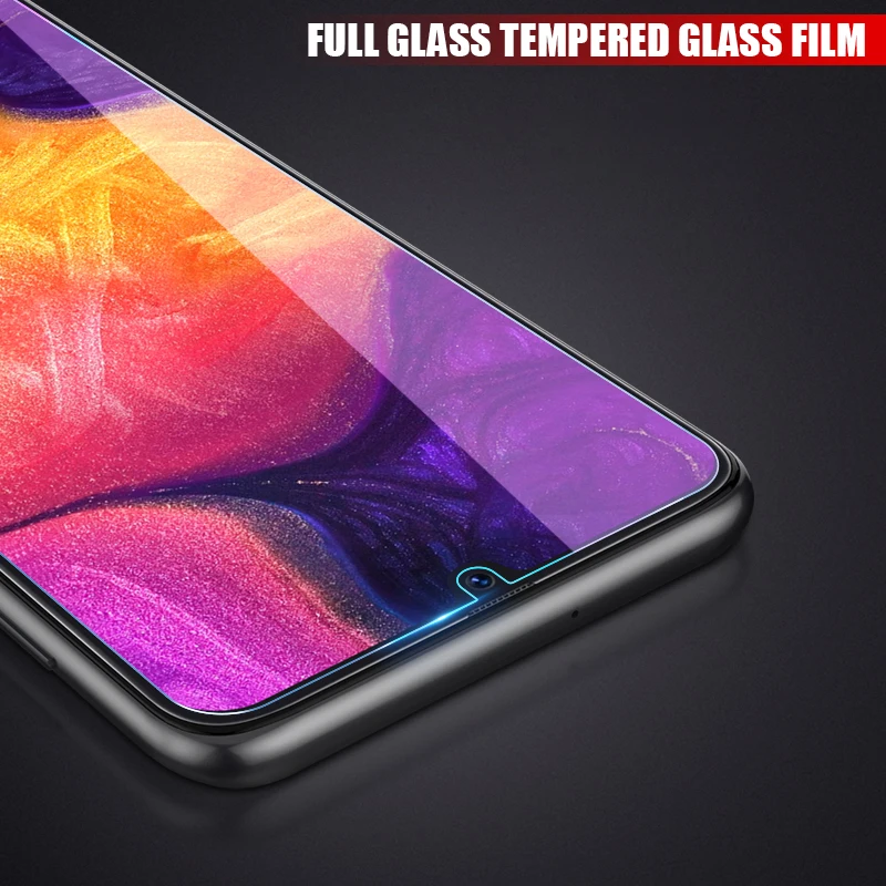 Закаленное Стекло для samsung Galaxy A10 A20 A30 A50 A70 M10 M20 M30 A6 A8 плюс A7 Экран из закаленного стекла с уровнем твердости 9H защитный Стекло