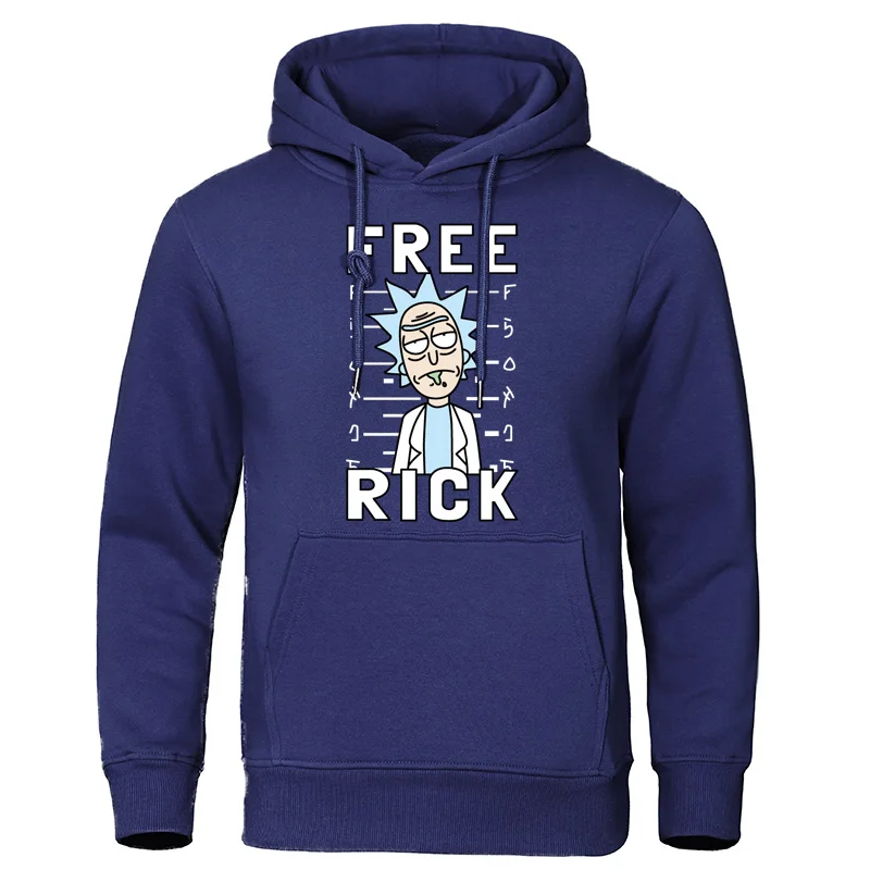  Rick and Morty Funny Hoodies For Men High Quality Brand Male Hoodie Sweatshirts Cotton Tops Hip Hop