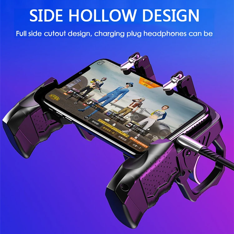 Pubg мобильный игровой контроллер геймпад для Xiaomi mi 9 mi x 2s 3 Iphone 8 Xr Xs 7 Ga mi ng Grip Fan L1r1 триггер огонь Кнопка джойстика