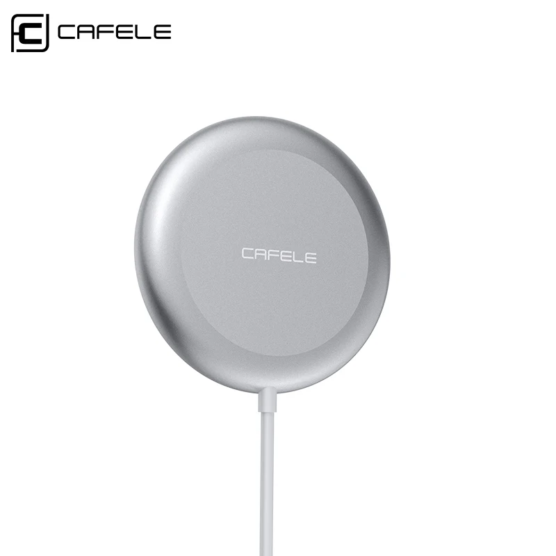 Cafele 15W Fast Charging Qi Magnetic Wireless Charger for iPhone 12 Mini 11 Pro Max Xs Magsafe Induction Pad For Samsung Xiaomi