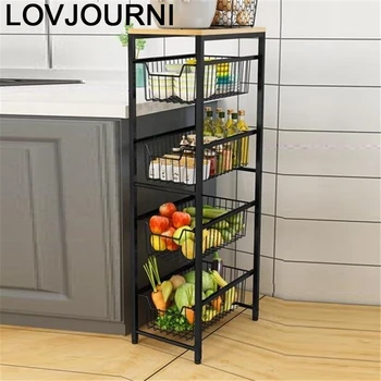 

De Cozinha Shelf Estanteria Mensola Rangement Cuisine Organizacion Kitchen Storage Organizer with Wheels Prateleira Shelves