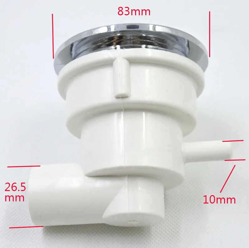 3," массажный патрубок ванны, круглая пластиковая поверхность Массажная струя с хромом, спа гидромассажная Ванна аксессуары