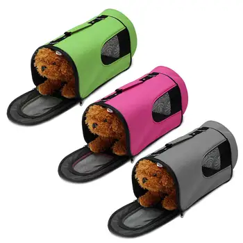 

Breathable 7.5kg Pet Dog Cat Shoulder Backpack Travel Eave Shade Pet Dog Puppy Cat Carrier Shoulder Bag Tote Handbag