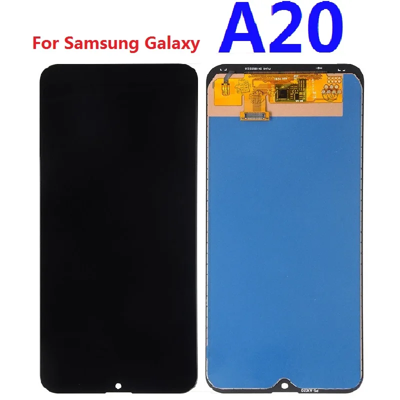 Для samsung Galaxy A20 A205 SM-A205F A205FN A205F/DS A205M A205G ЖК-дисплей Дисплей Сенсорный экран планшета Сенсор сборки Замена