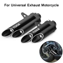 Echappement Moto Akrapovic Exhaust Motorcycle TOCE Silenciador Escape Pipe DB Killer Universal For Z900 Z800 R1 MT07 ATV Scooter