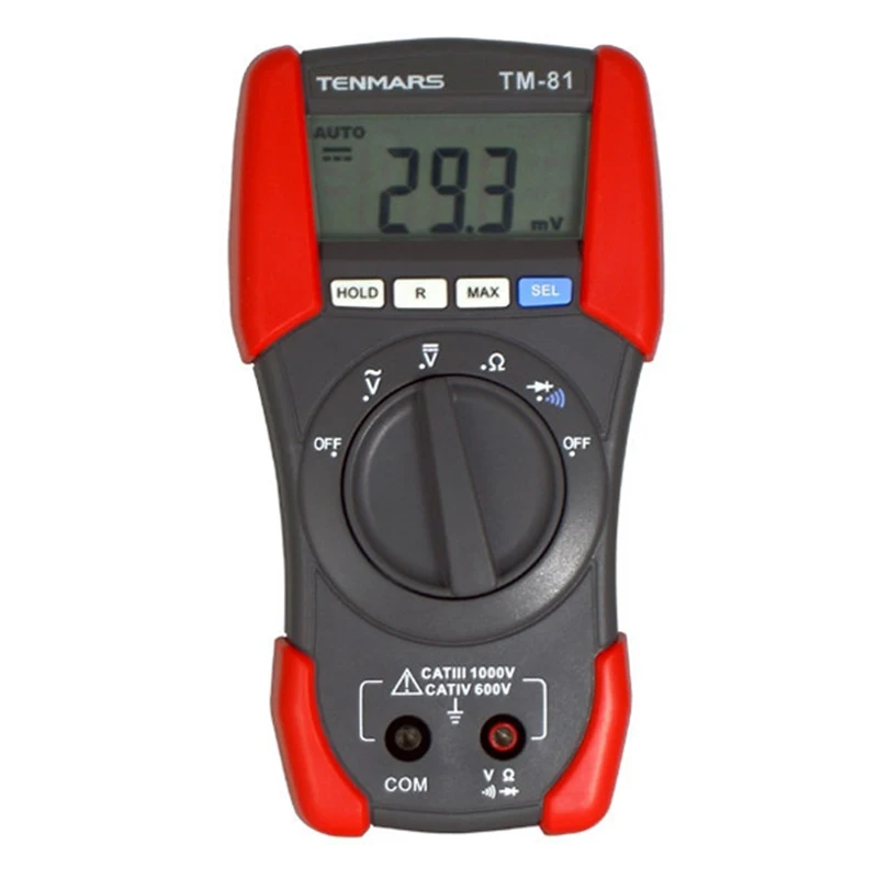 TENMARS TM 81 Efficient and Professional Digital Multimeter LCD Display