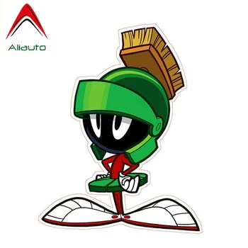 

Aliauto Cartoon Car Sticker Marvin The Martian Decal JDM Car Styling Vinyl Decal Waterproof Cover Scratch Accessories,13cm*10cm