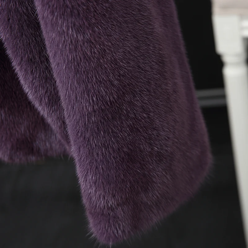 inverno новая полностью из норки шуба moda curto Ziper com capuz de vison casaco de pele das mulheres