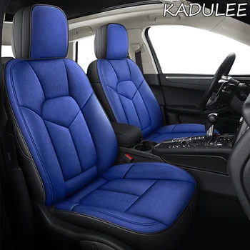 

KADULEE custom real leather car seat cover For nissan qashqai j10 almera n16 note x-trail t31 patrol y61 teana j31 car-styling
