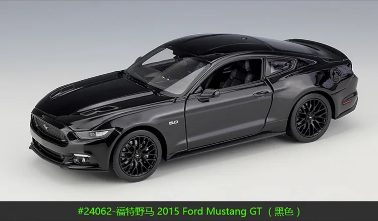 Welly 1:24 Ford Mustang GT литая модель автомобиля Diecasts& игрушечные транспортные средства коллекционные подарки не пульт дистанционного управления Тип транспортная игрушка