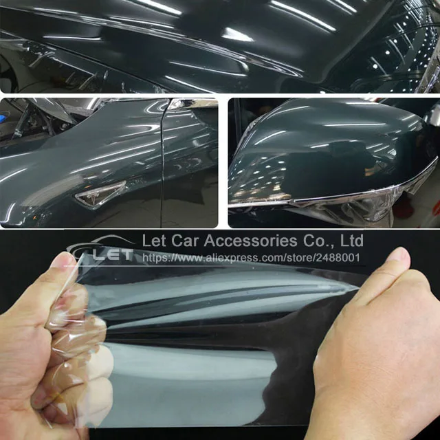 

clear Protective Film Car Bumper Hood Paint Protection Sticker Anti Scratch Clear Transparence Film