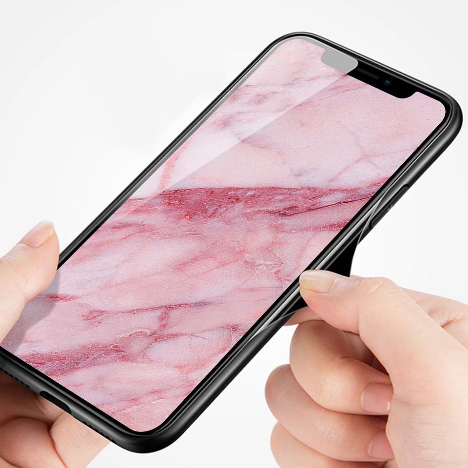 Для huawei Y7 Prime /Enjoy8 Роскошный чехол из закаленного стекла для huawei Enjoy 9/9 S Модный противоударный защитный чехол для телефона